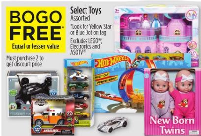 Bogo toys clearance