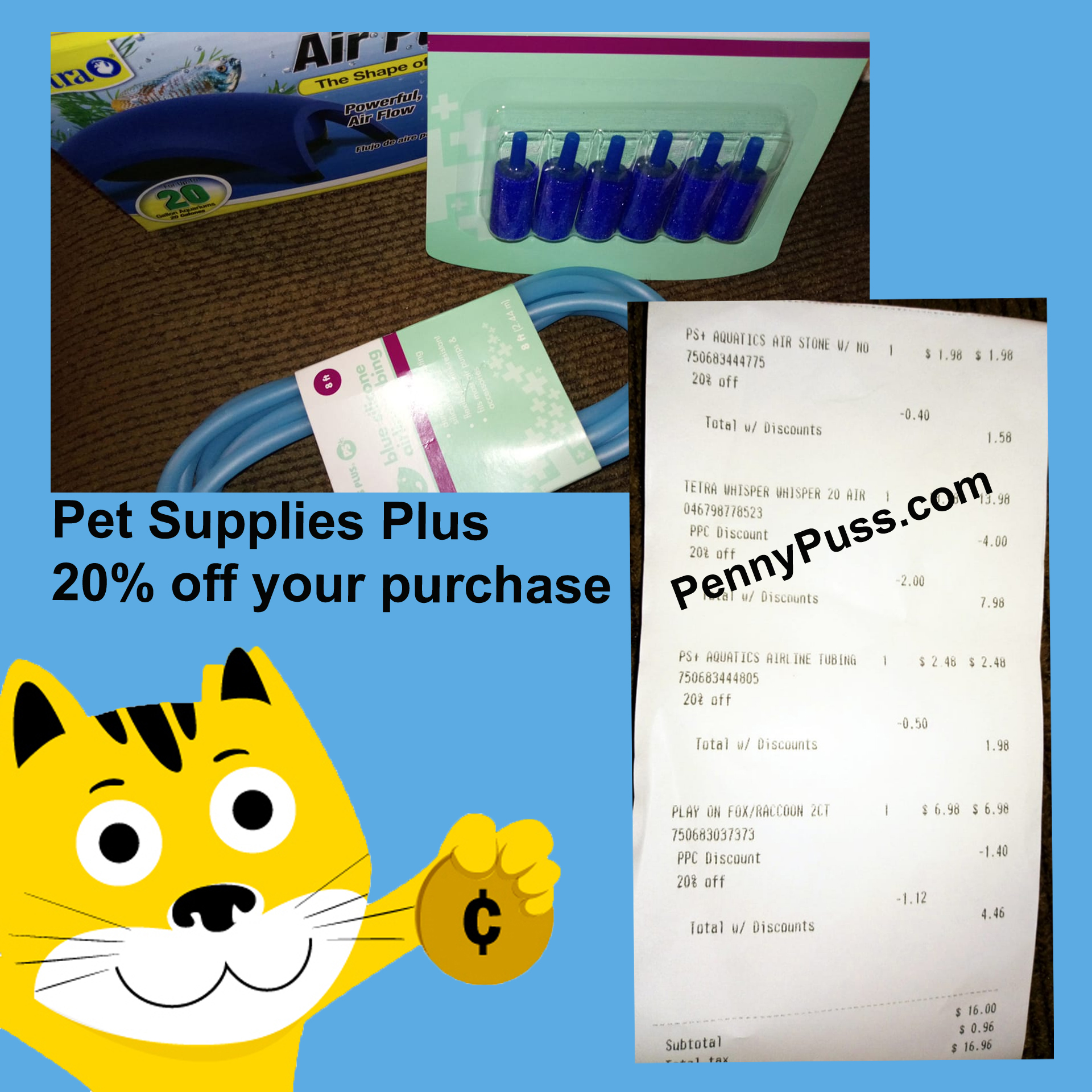 Pet Supplies Plus 20 off your order!