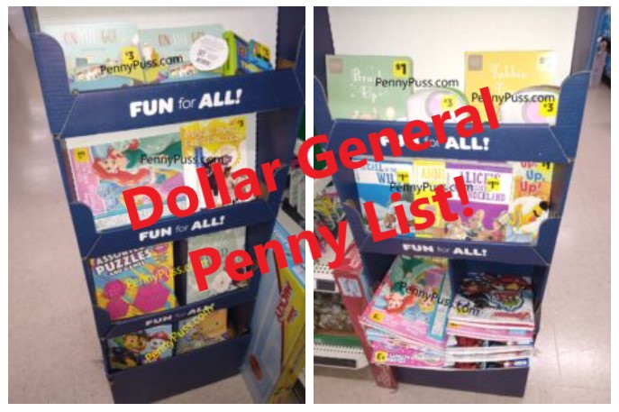 Dollar General Penny List For April 27th