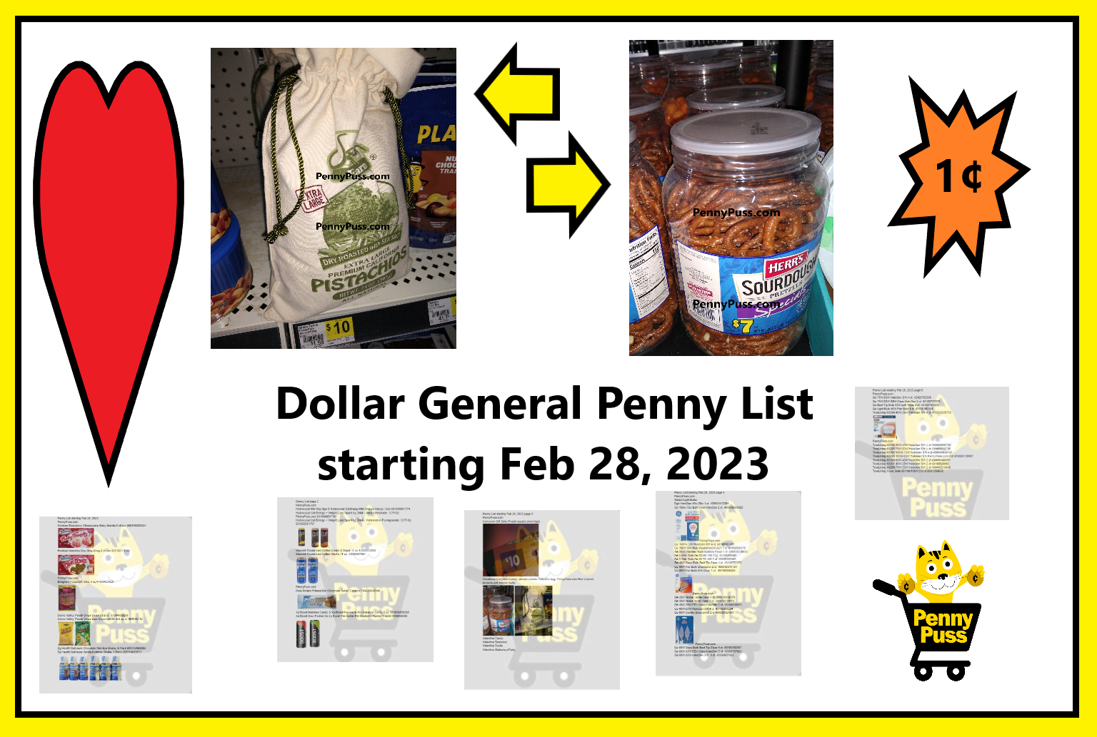 Dollar General Penny List for Feb 28!