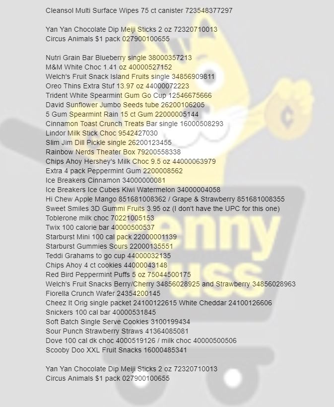 Dollar General Surprise Penny List From Feb 21st