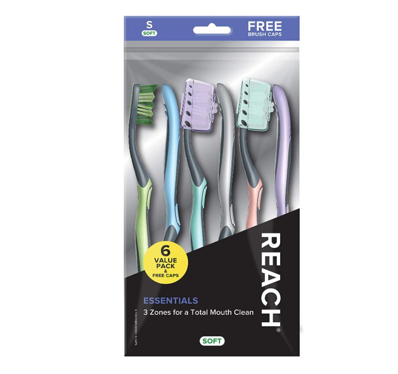 Reach 6-pack Toothbrushes Only $3.22 Each!