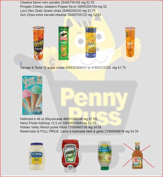 Dollar General Penny List For Tuesday Sep 24