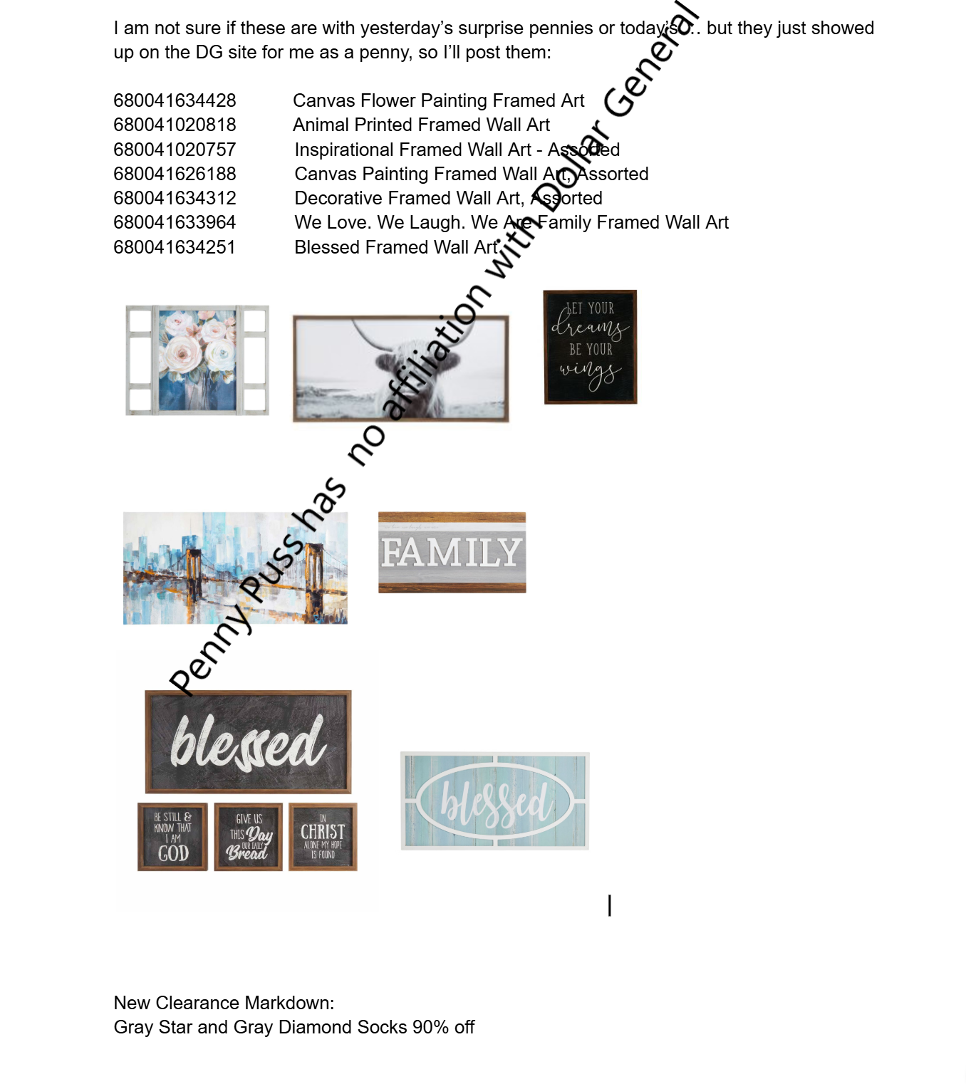 Dollar General Penny List Tuesday July 22